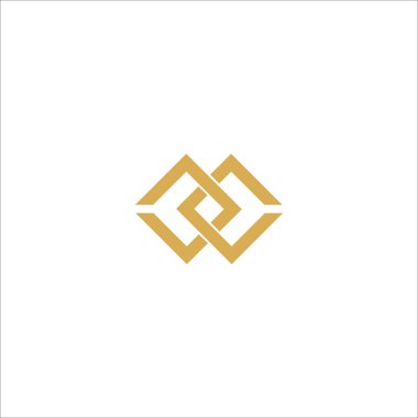 İlk harf wm logo veya mw logo vektör tasarım şablonları