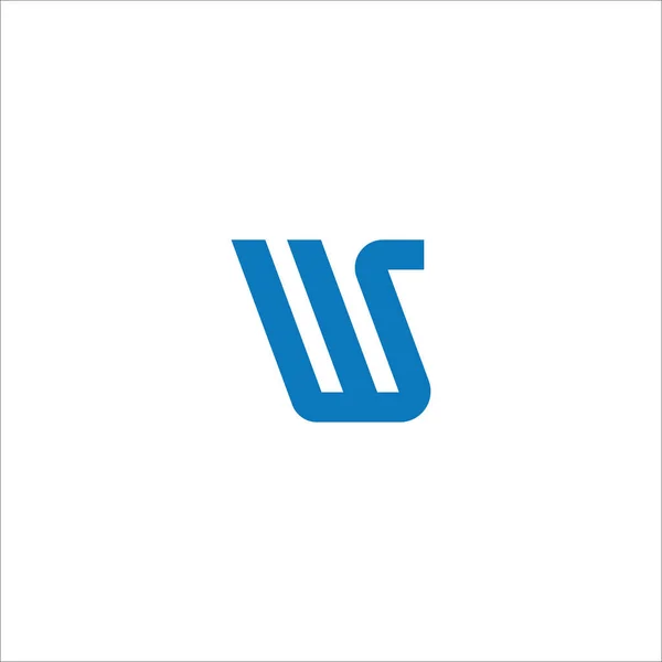 Logo Iniziale Lettera Modelli Design Vettoriale Logo — Vettoriale Stock