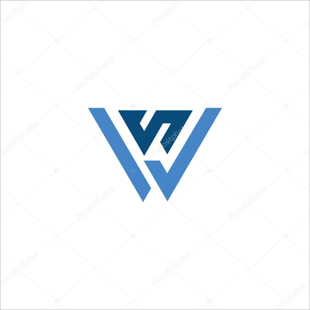 Initial letter ws logo or sw logo vector design templates