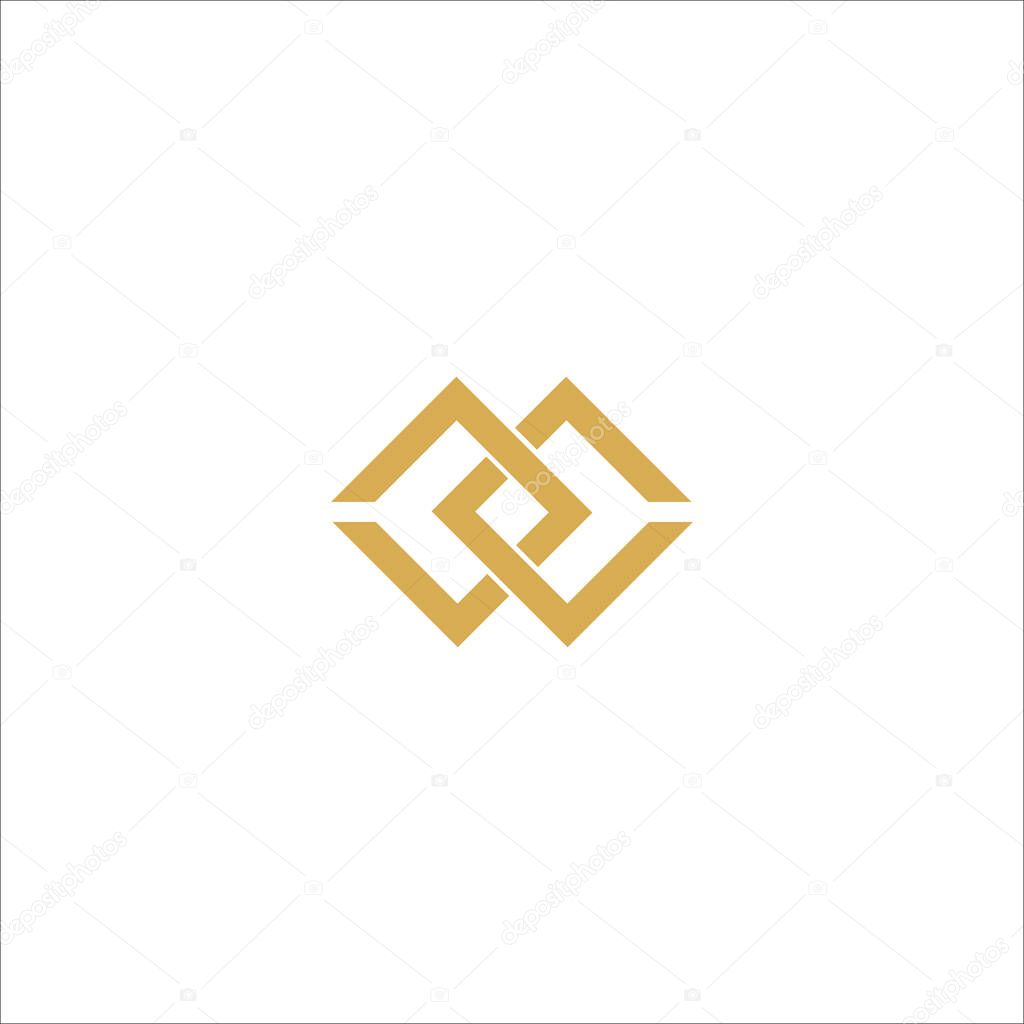 Initial letter wm logo or mw logo vector design templates