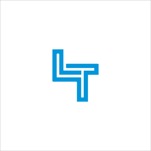 Початкова Літера Логотип Або Тюль Логотип Векторний Шаблон Дизайну — стоковий вектор