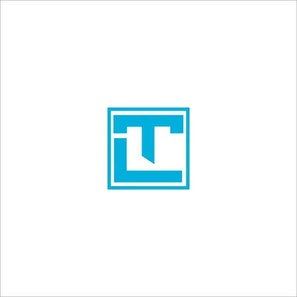 Початкова Літера Логотип Або Тюль Логотип Векторний Шаблон Дизайну — стоковий вектор