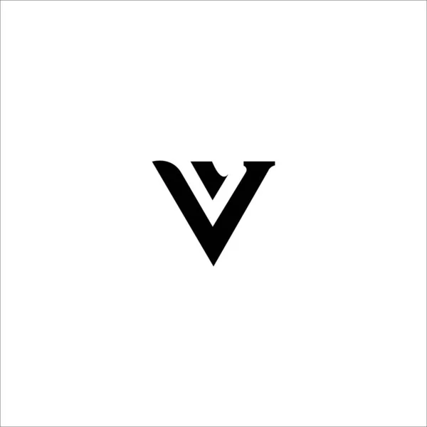 Ursprunglig Bokstav Logotyp Vektor Design Mall — Stock vektor