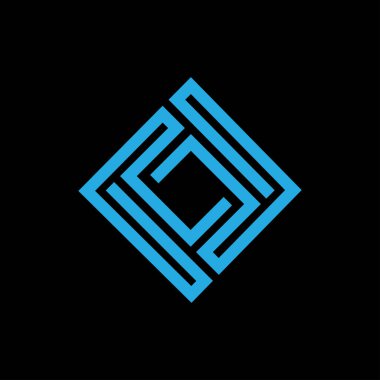 İlk harf II logo vektör tasarım şablonu