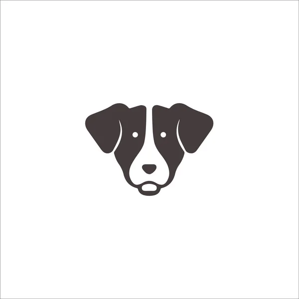Dierlijke Hond Logo Vector Ontwerp Template — Stockvector