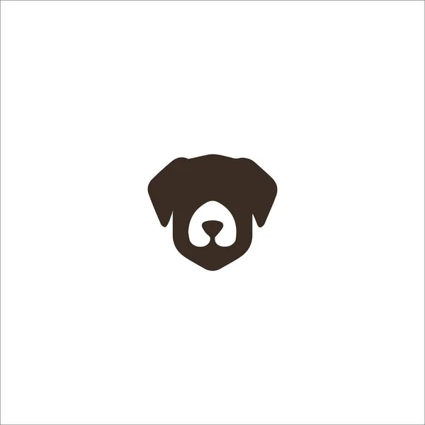 Animal Dog Logo Vector Design Template — Stock Vector