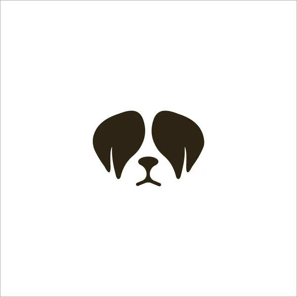 Animal Dog Logo Vector Design Template — Stock Vector