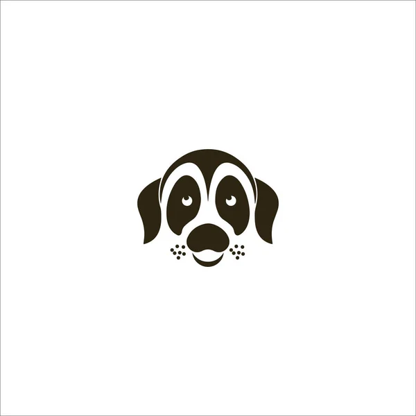 Animal Perro Logo Vector Diseño Plantilla — Vector de stock