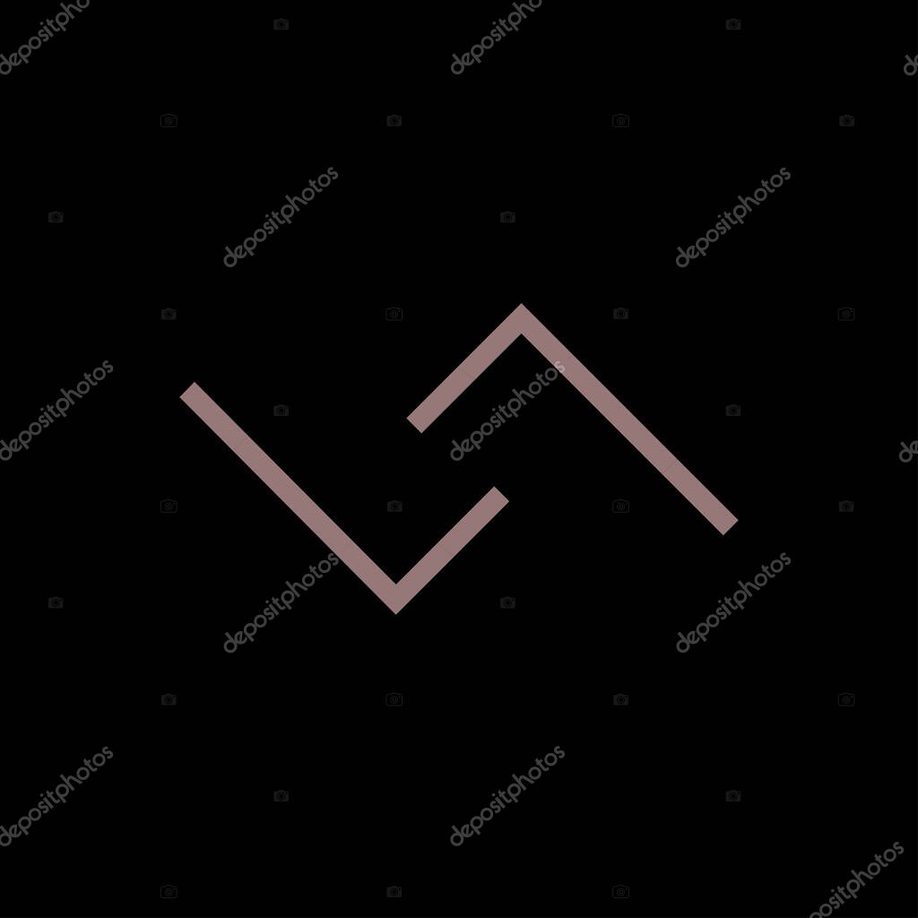 Initial letter ll logo vector design template