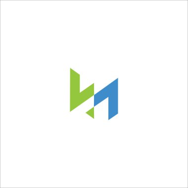 İlk harf kilometre logosu veya mk logo vektör tasarım şablonları