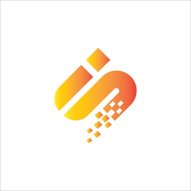 İlk harf logo veya si logo vektör tasarım şablonları