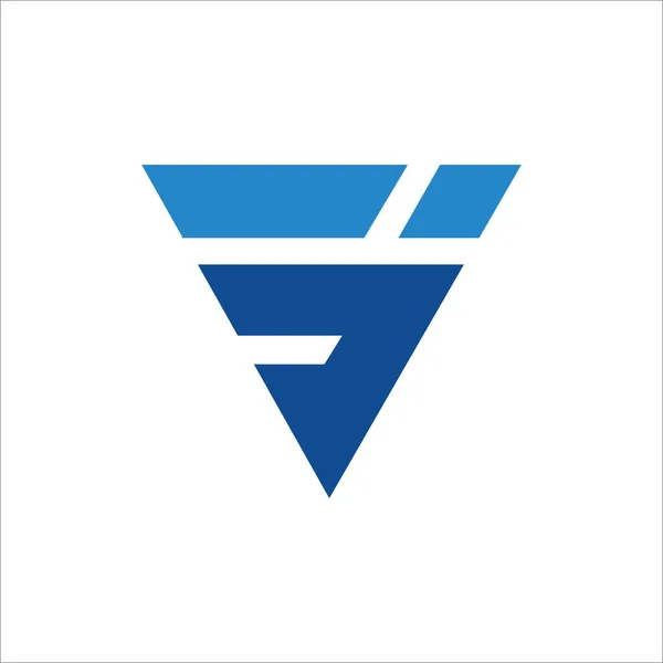 Lettera Iniziale Logo Logo Modelli Progettazione Vettoriale — Vettoriale Stock