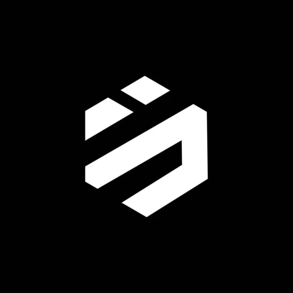 Ursprunglig Bokstav Logotyp Eller Logotyp Vektor Design Mallar — Stock vektor
