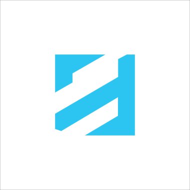 İlk harf cn logosu veya nc logo vektör tasarım şablonu