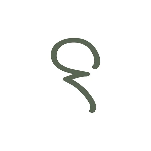 Lettre Initiale Logo Logo Vectoriel Modèles Conception — Image vectorielle