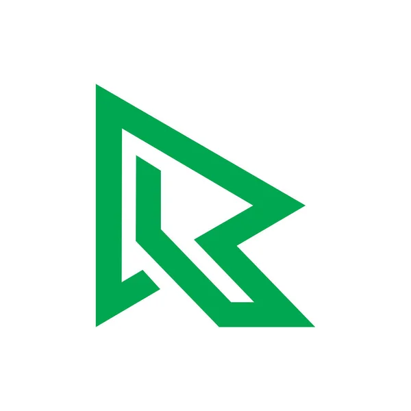 Initiële Letter Logo Logo Vector Ontwerp Template — Stockvector