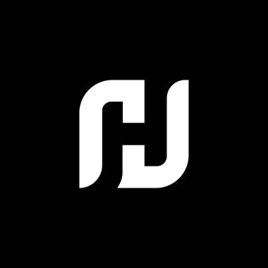 İlk harf hh logo veya h logo vektör tasarım şablonları