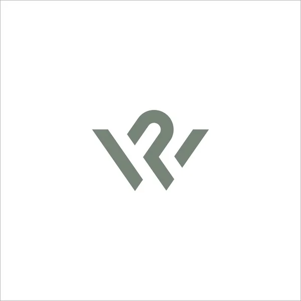 Harf Logosu Veya Logo Vektör Tasarım Şablonları — Stok Vektör