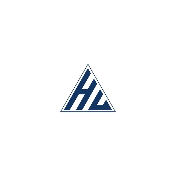 Lettera Iniziale Logo Modello Disegno Vettoriale Logo — Vettoriale Stock