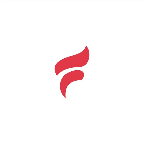 頭文字のFロゴベクトルデザインテンプレート — ストックベクタ
