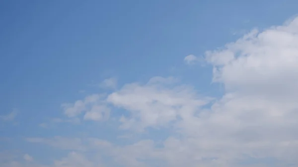 Céu Azul Bonito Com Nuvem — Fotografia de Stock