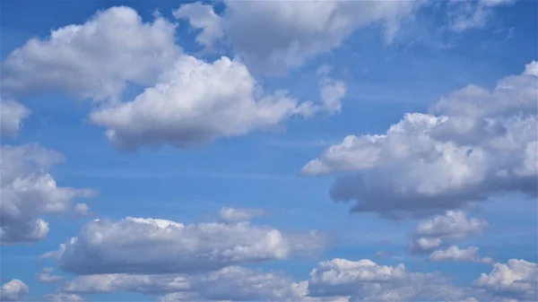 Prachtige Blauwe Lucht Het Zomerseizoen — Stockfoto