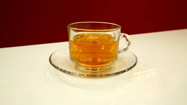Uma Xícara Chá Quente — Fotografia de Stock