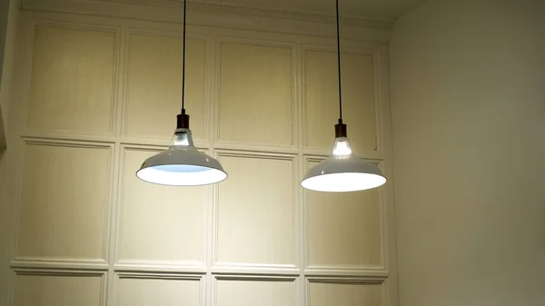 Lampu Latar Belakang Dinding Klasik — Stok Foto
