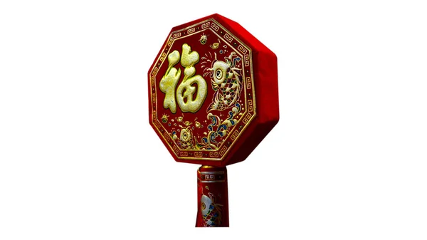中国农历新年庆祝活动的爆竹装饰 — 图库照片
