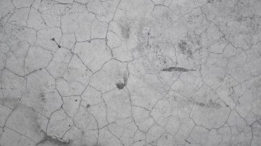 Çatlak beton duvar gri rengi