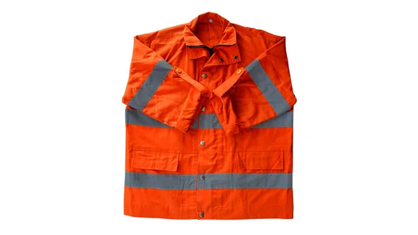 Safety Jacket for Railways work Isolated on white background