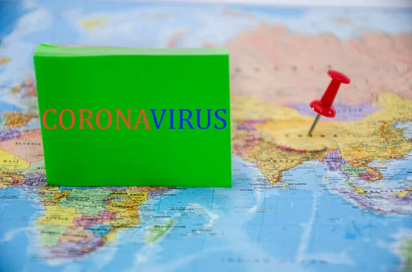 Powieść Koronawirus 2019 Ncov Chińska Epidemia Koronawirusów Mers Cov Bliskowschodni — Zdjęcie stockowe