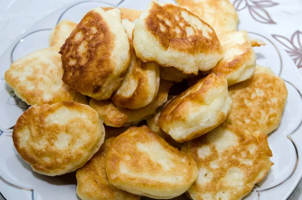 Tasty Homemade Pancakes Plate — Stock Photo, Image