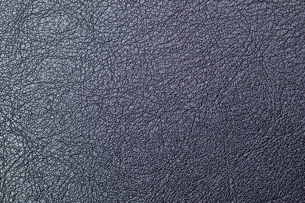 Textura bonita de couro real preto em um dos sacos — Fotografia de Stock