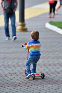 Eski araba lastikleriyle doğanın kirliliği. Çevre kirliliğiyle ilgili sorun