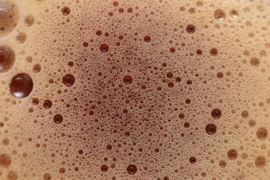 Soda kahverengi renkli baloncuklar. Fizzy..