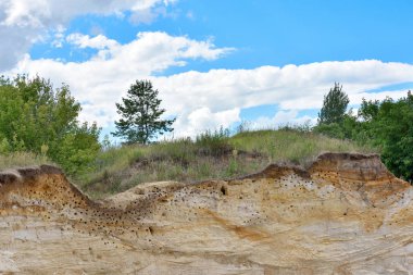 Kanyondaki kırlangıçlar depresyon ve delik şeklinde..