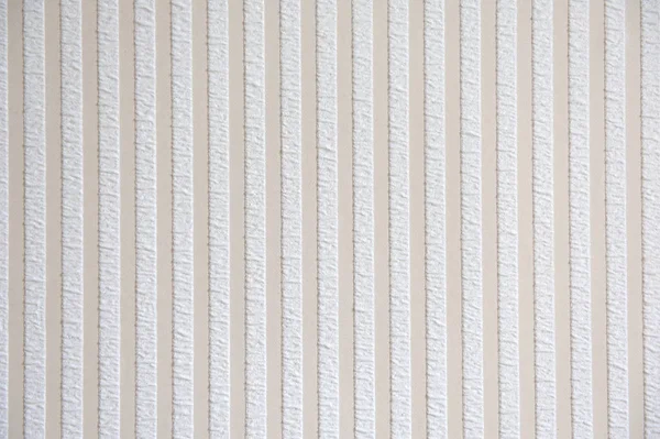 Striped Beige Wallpaper Wall Vertical Lines — Stock Photo, Image