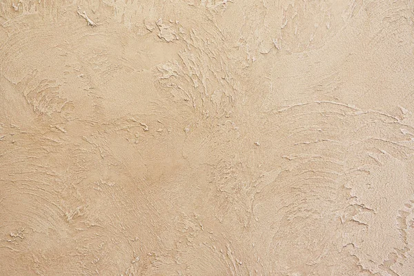Textured Wall Beige Color Rough Rubbed — Stock Photo, Image