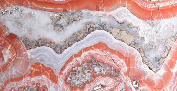 Beautiful gemstone agate texture detail, close up, minerals in the territory of Europe