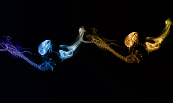 抽象的烟熏背景设计 — 图库照片