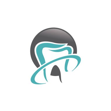 Diş hekimi ve diş hekimliği Kliniği vektör logo tasarımı.