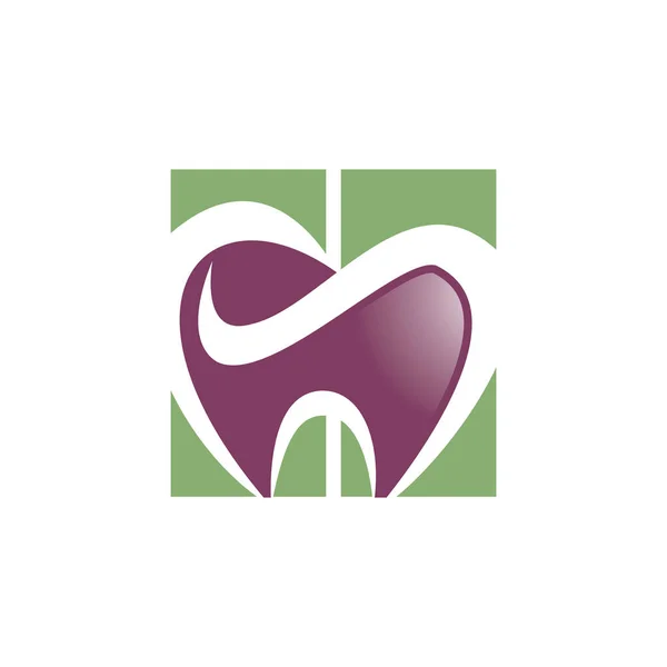 Стоматологічна Стоматологічна Клініка Векторний Дизайн Логотипу — стоковий вектор