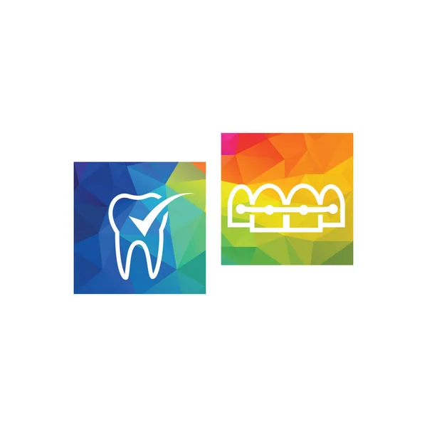 Дизайн Медицинской Стоматологии Дизайн Логотипа Стоматолога Стоматологии — стоковый вектор