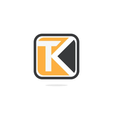 TK Letter Logo Vector Design Template.