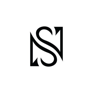 Creative letter S vector logo design.