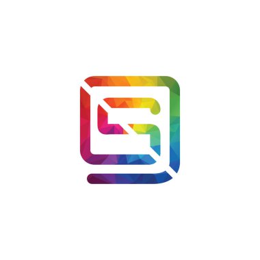 Creative letter S vector logo design.