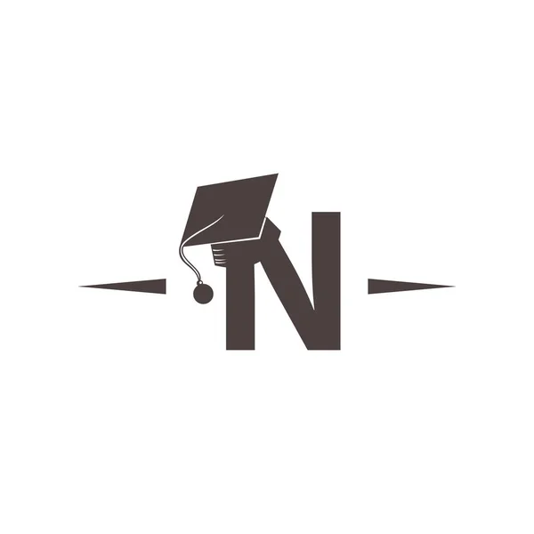 Letter Education Logo Icon Design — Stock Vector