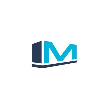 Creative letter M vector logo design.