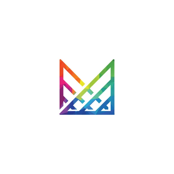 Kreatywna Litera Wektor Projekt Logo — Wektor stockowy